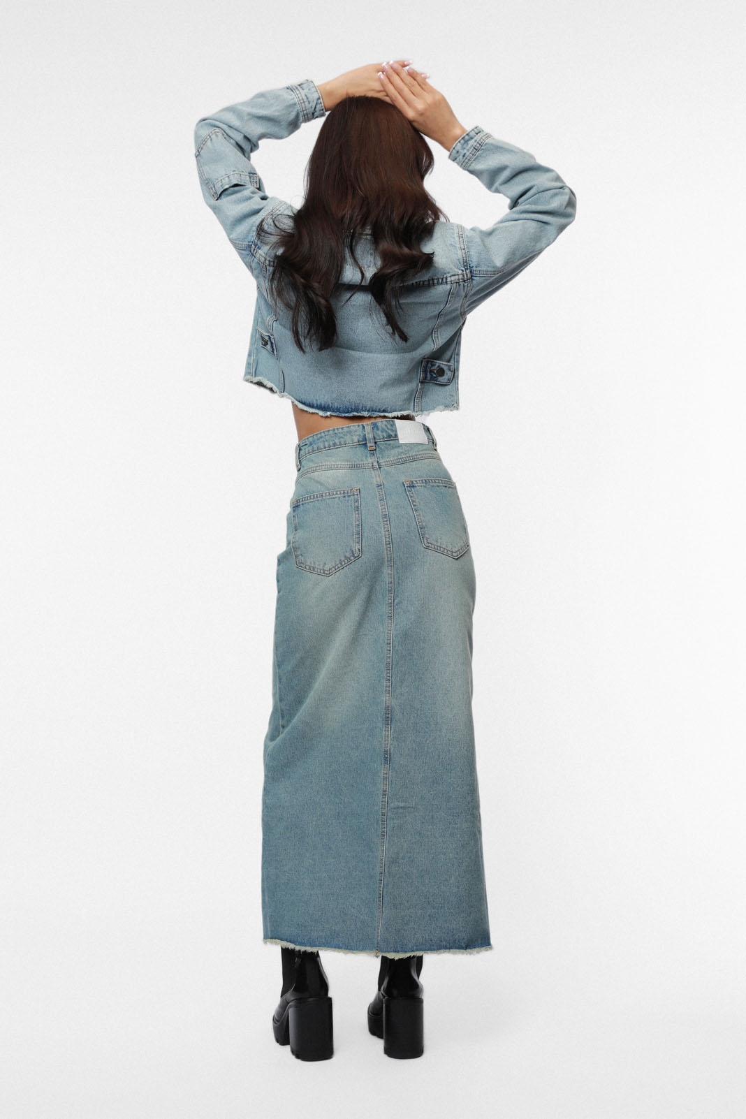 スカート denim maxi twist snail design skirt euro Amazon.com: Ladies Retro Long Denim Skirt Classic Irregular